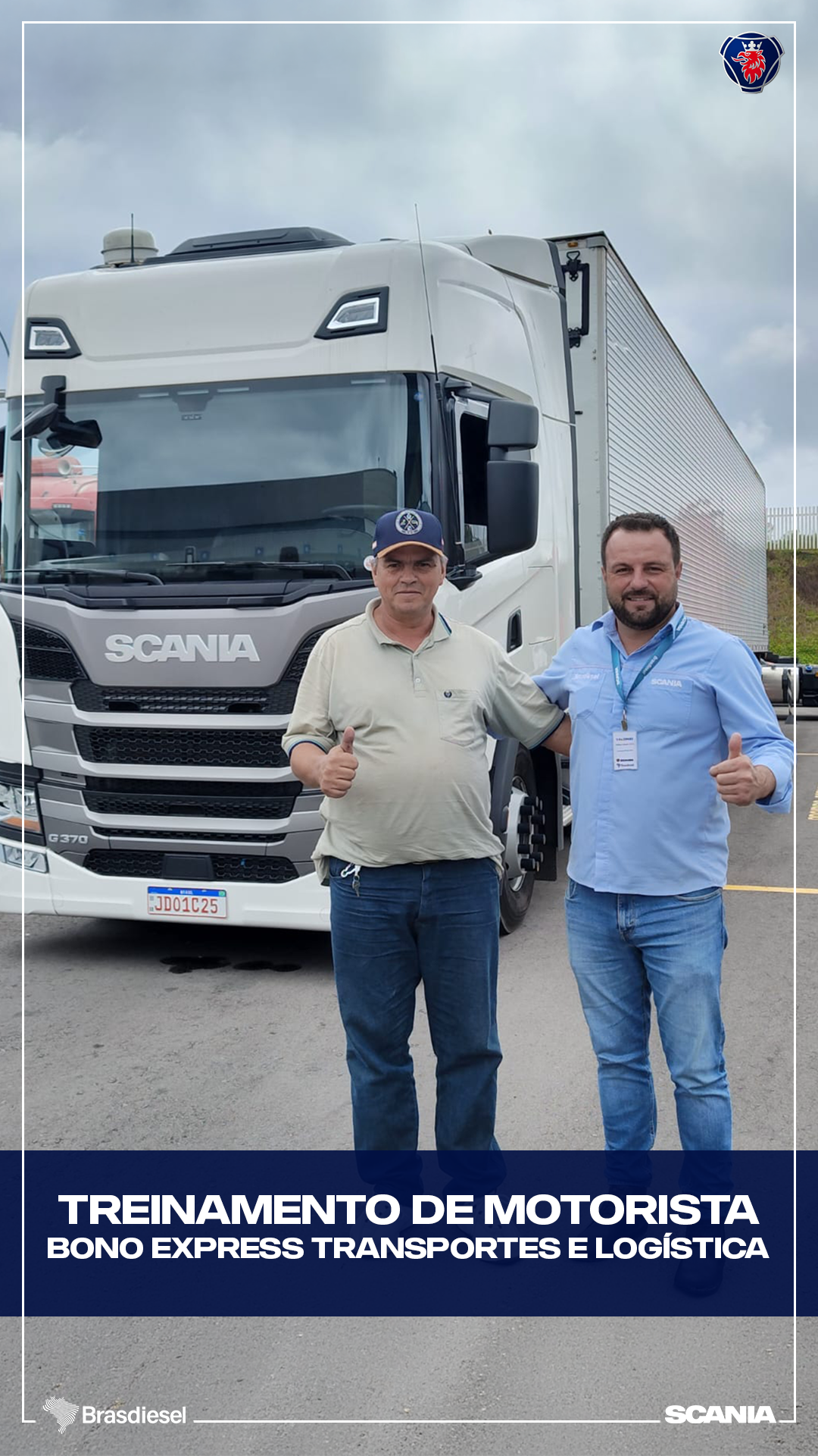 TREINAMENTO DE MOTORISTA - BONO EXPRESS TRANSPORTES E LOGÍSTICA