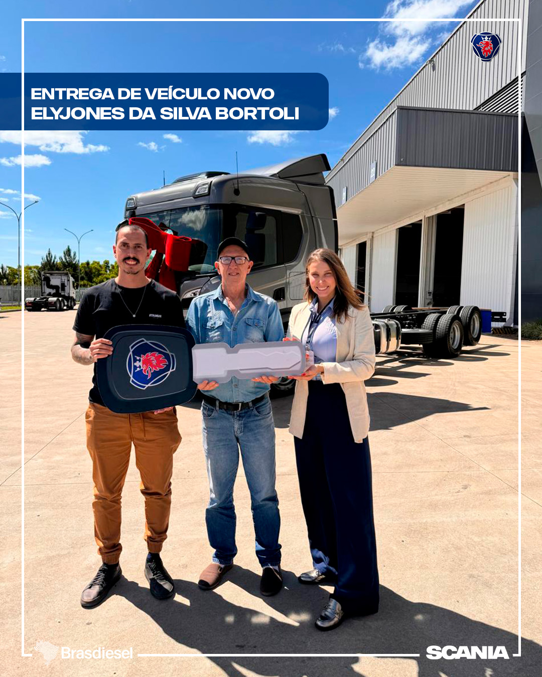 ENTREGA DE VEÍCULO- ELYJONES DA SILVA BORTOLI 