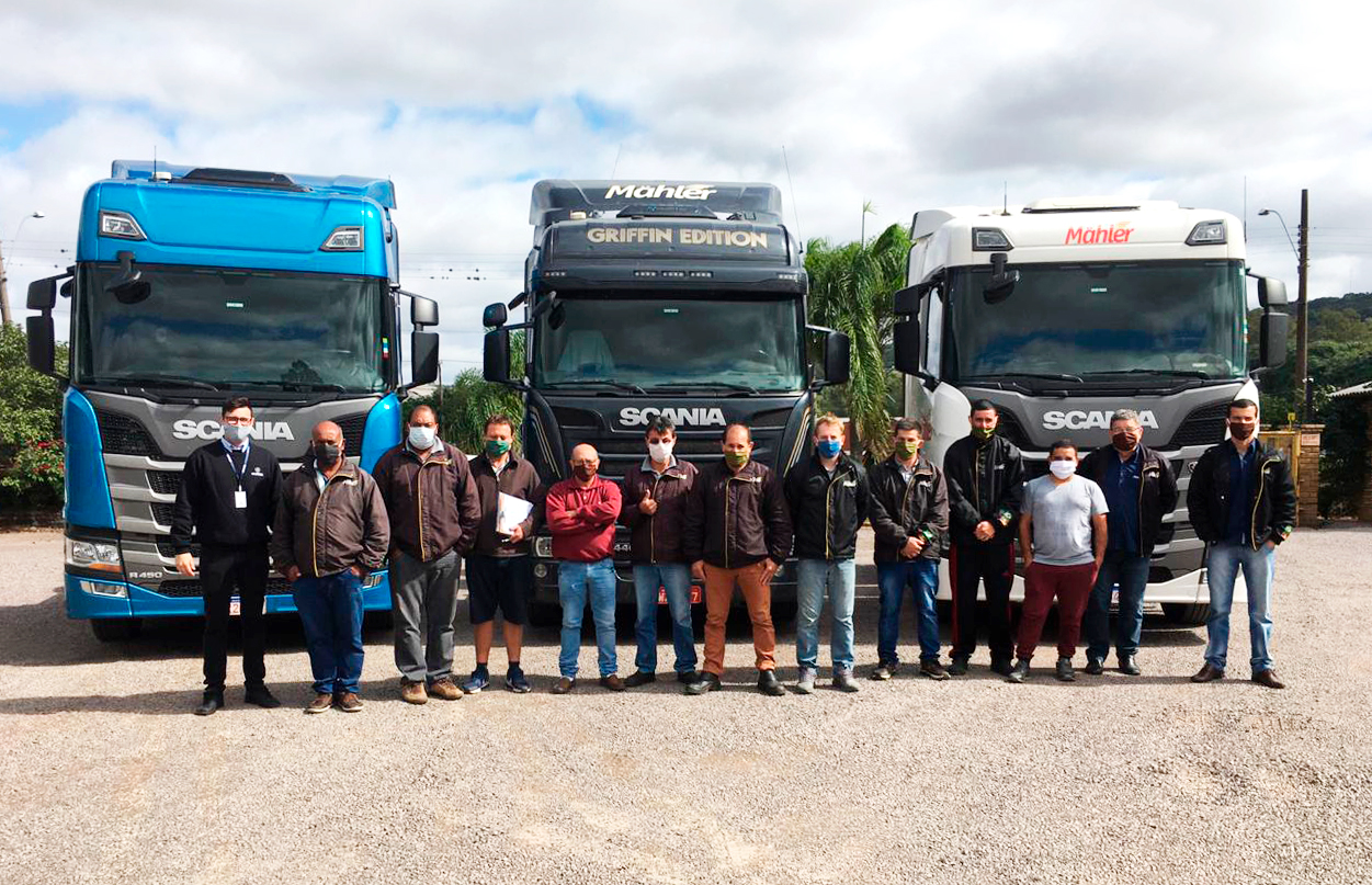 NÃO EXISTEM BARREIRAS PARA O CONHECIMENTO - Treinamento de Motoristas  Transportes Mahler 
