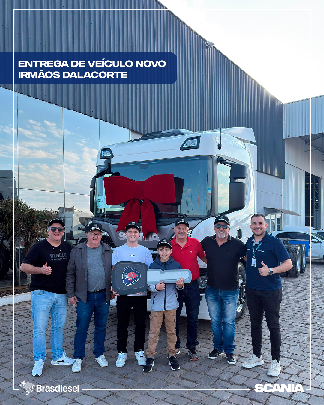 entrega de veículo - IRMÃOS DALACORTE
