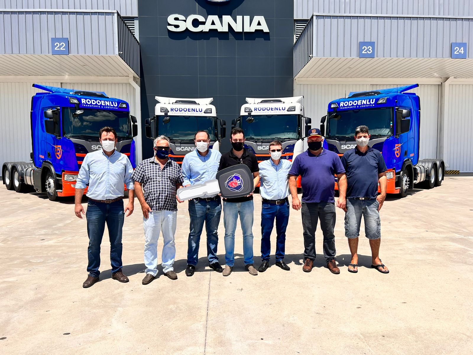 ENTREGA DE VEÍCULOS - RODOENLU LOGÍSTICA E TRANSPORTES LTDA