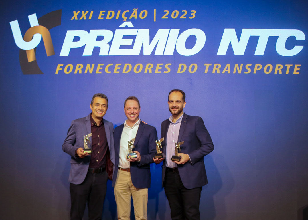 Scania vence as principais categorias do Prêmio NTC Fornecedores do Transporte