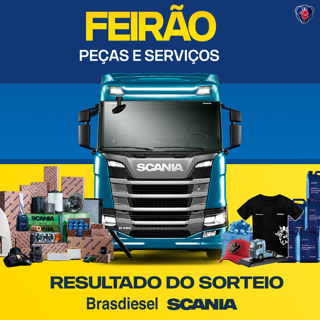 Conheça os ganhadores dos prêmios do Feirão de Peças e Serviços da Brasdiesel.