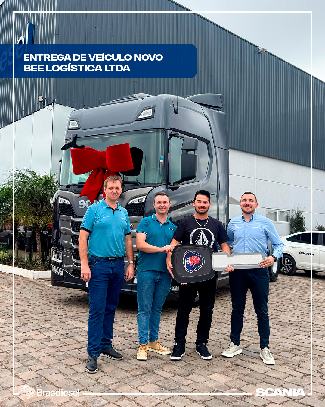 ENTREGA DE VEÍCULO - BEE LOGÍSTICA LTDA
