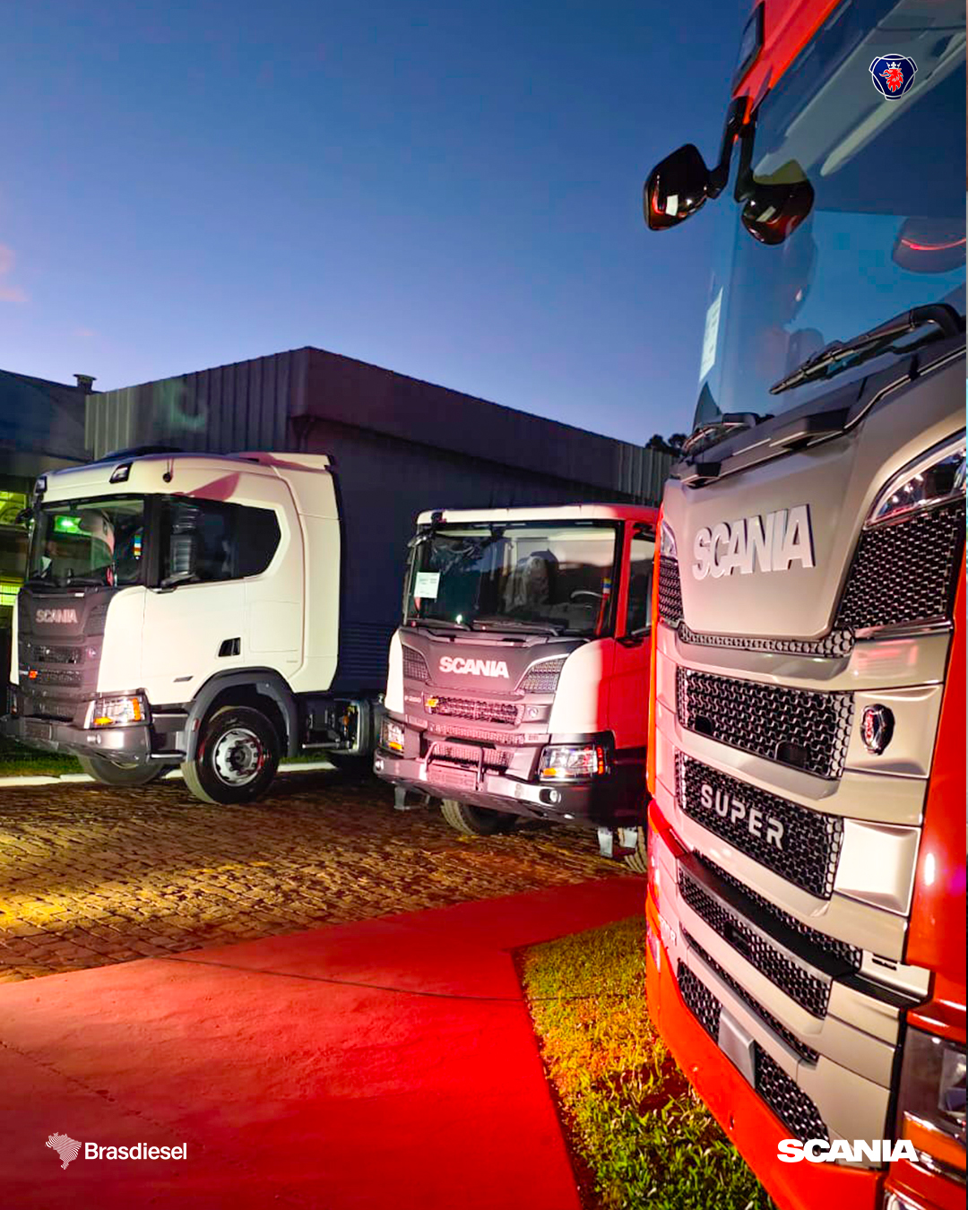 Clientes e parceiros participam do Scania 6x4 Experience na Brasdiesel Ijuí