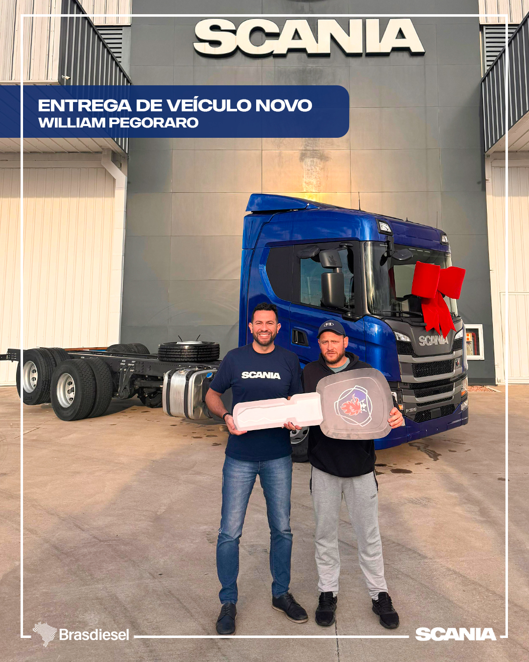 ENTREGA DE VEÍCULO -  WILLIAM PEGORARO