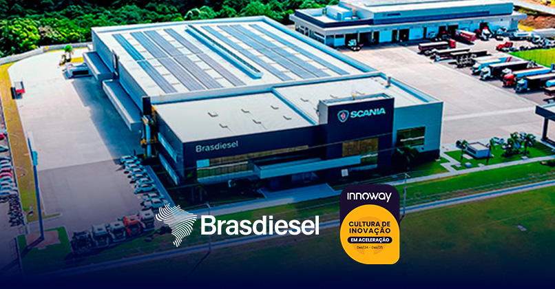 Brasdiesel Scania Recebe o Selo de Cultura de Inovação em Aceleração da Innoway