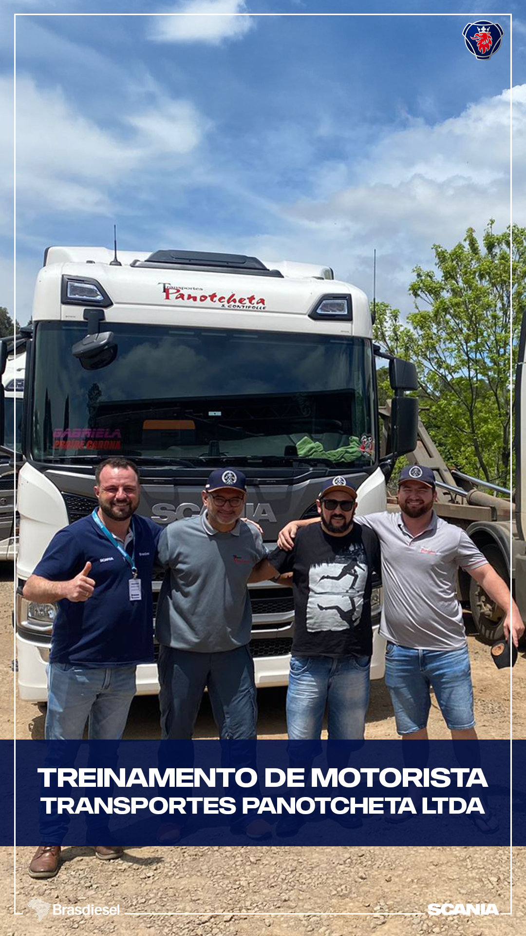 TREINAMENTO DE MOTORISTA - TRANSPORTES PANOTCHETA LTDA
