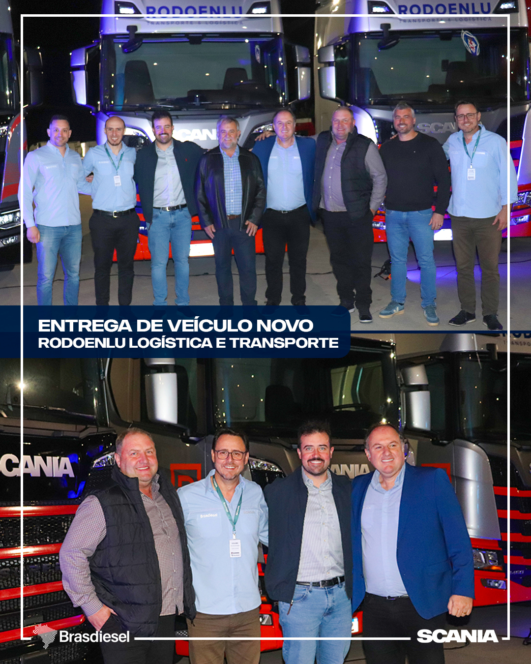 entrega de veículos - RODOENLU LOGÍSTICA E TRANSPORTE LTDA       