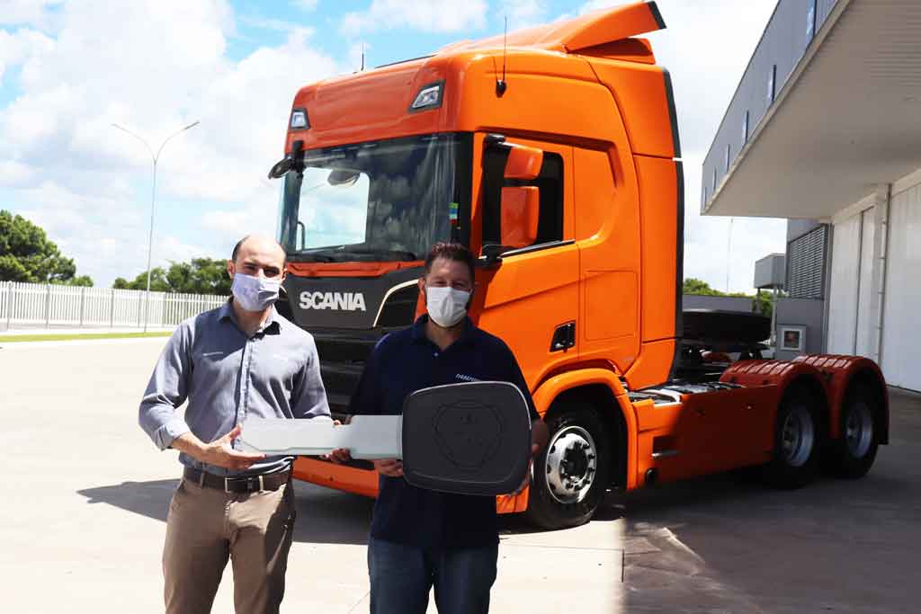 ENTREGA DE VEÍCULOS - TRANSPORTES GRAPEGGIA LTDA    