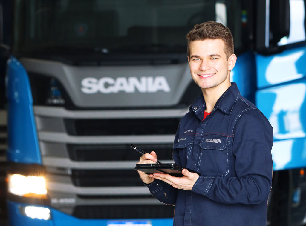 CHECKLIST - Inspeção completa e gratuita do seu Scania.