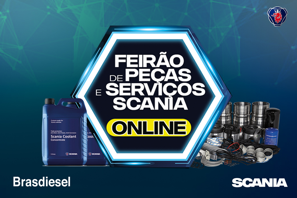 Brasdiesel Caxias do Sul promove o maior FEIRÃO DE PEÇAS E SERVIÇOS SCANIA do ano!