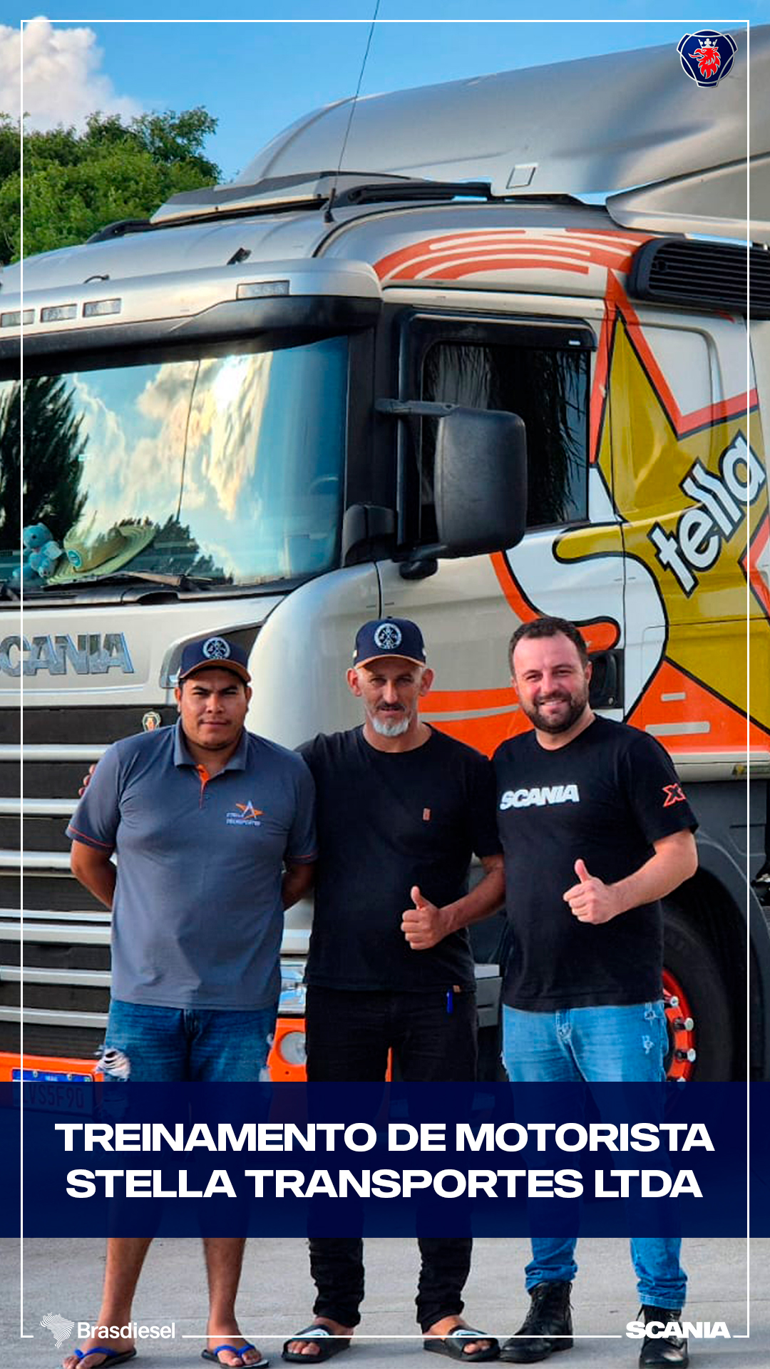 TREINAMENTO DE MOTORISTA - STELLA TRANSPORTES LTDA
