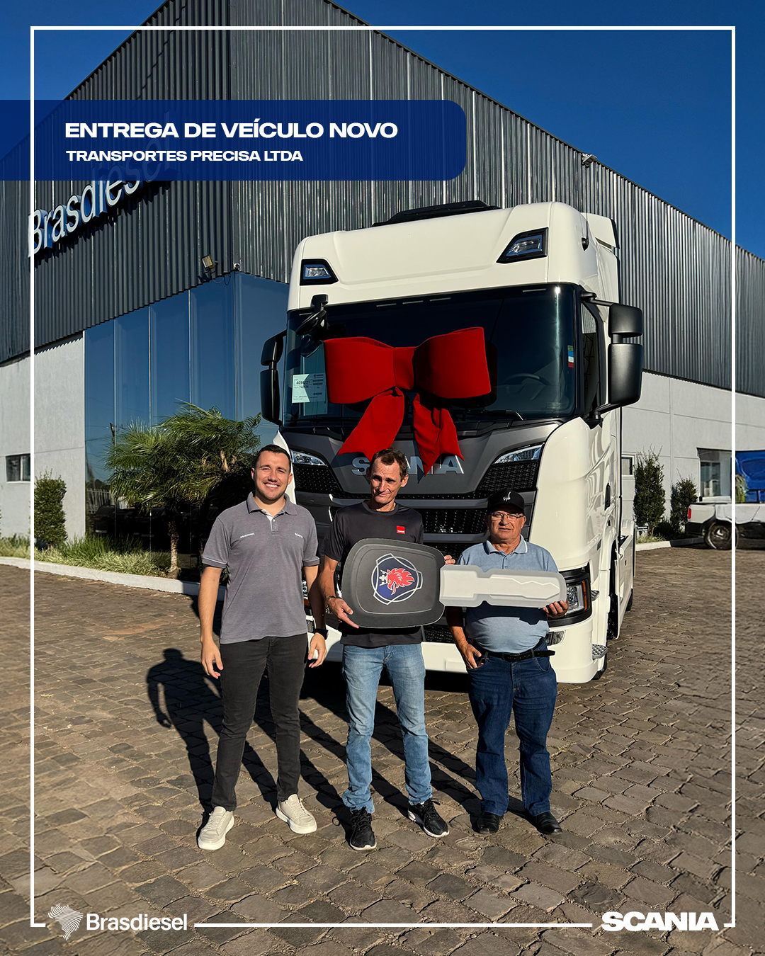 ENTREGA DE VEÍCULOS -TRANSPORTES PRECISA LTDA