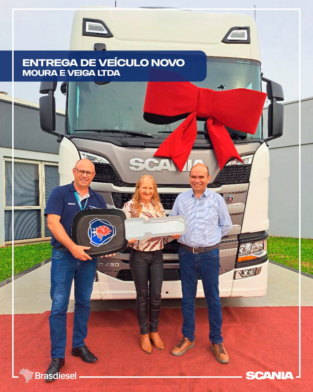 ENTREGA DE VEÍCULO - MOURA E VEIGA LTDA