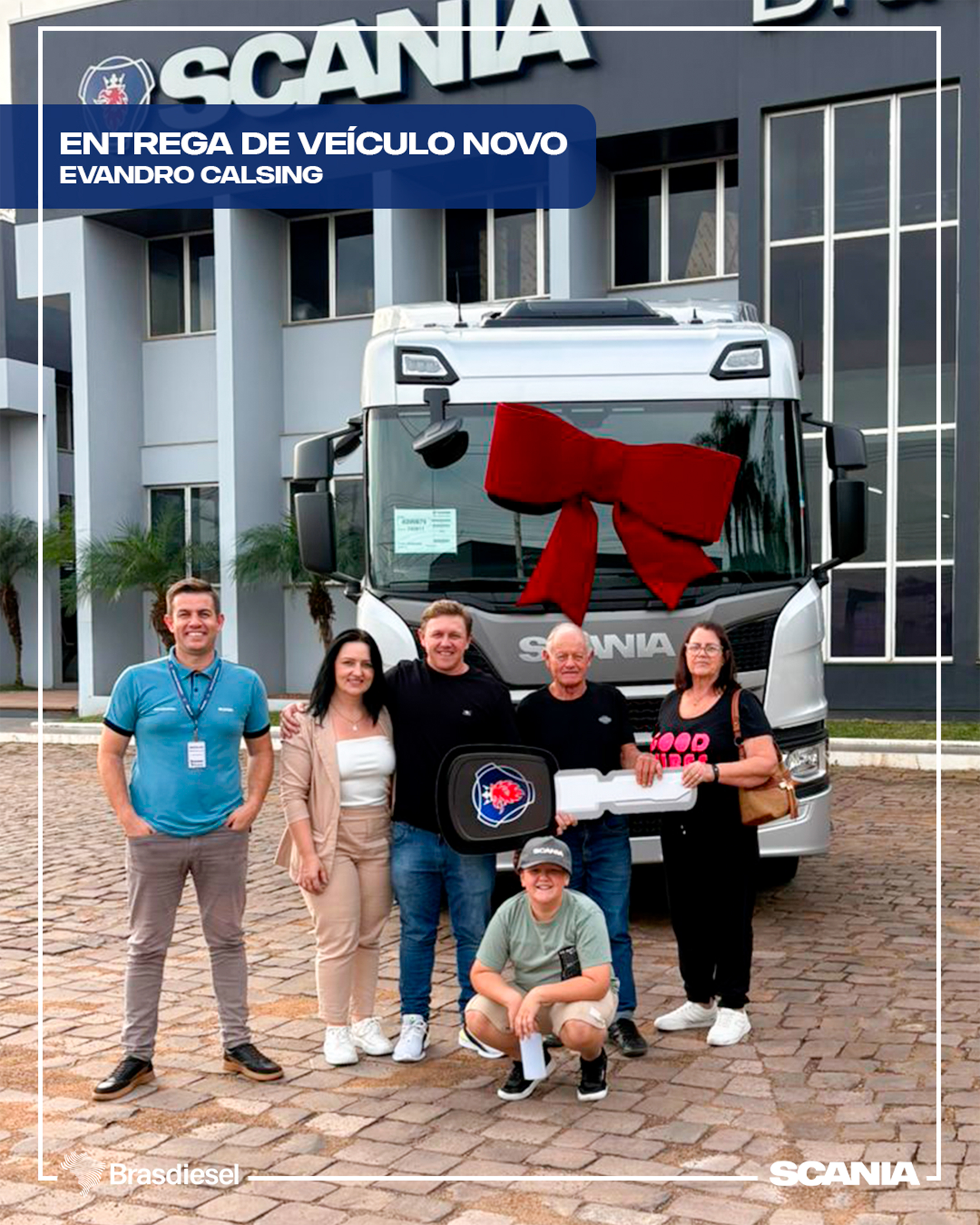 ENTREGA DE VEÍCULO - EVANDRO CALSING