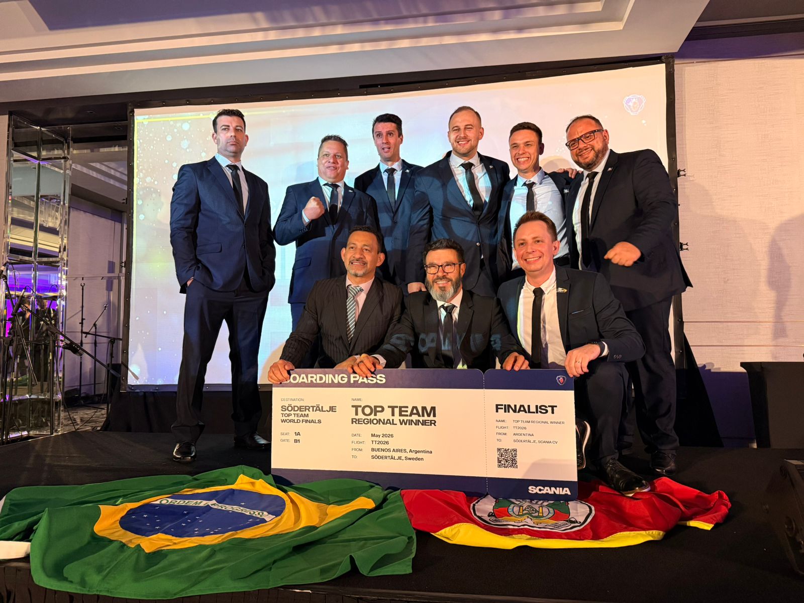 BTECH conquista a etapa das Américas e garante vaga na final mundial do Scania Top Team