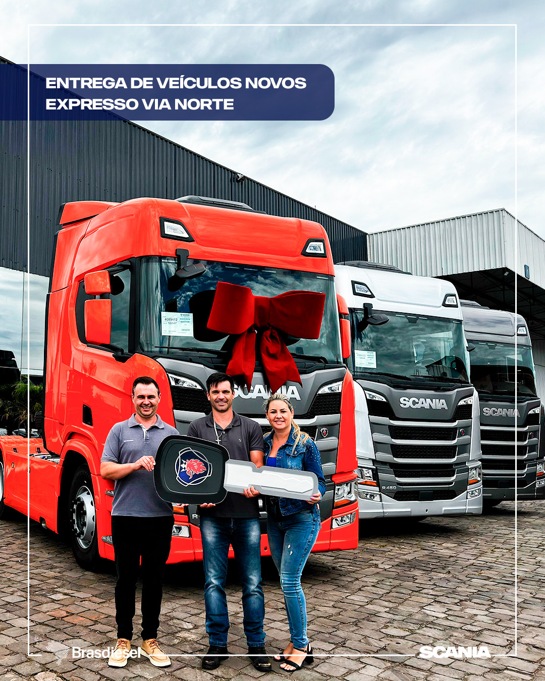 ENTREGA DE VEÍCULOS - EXPRESSO VIA NORTE    