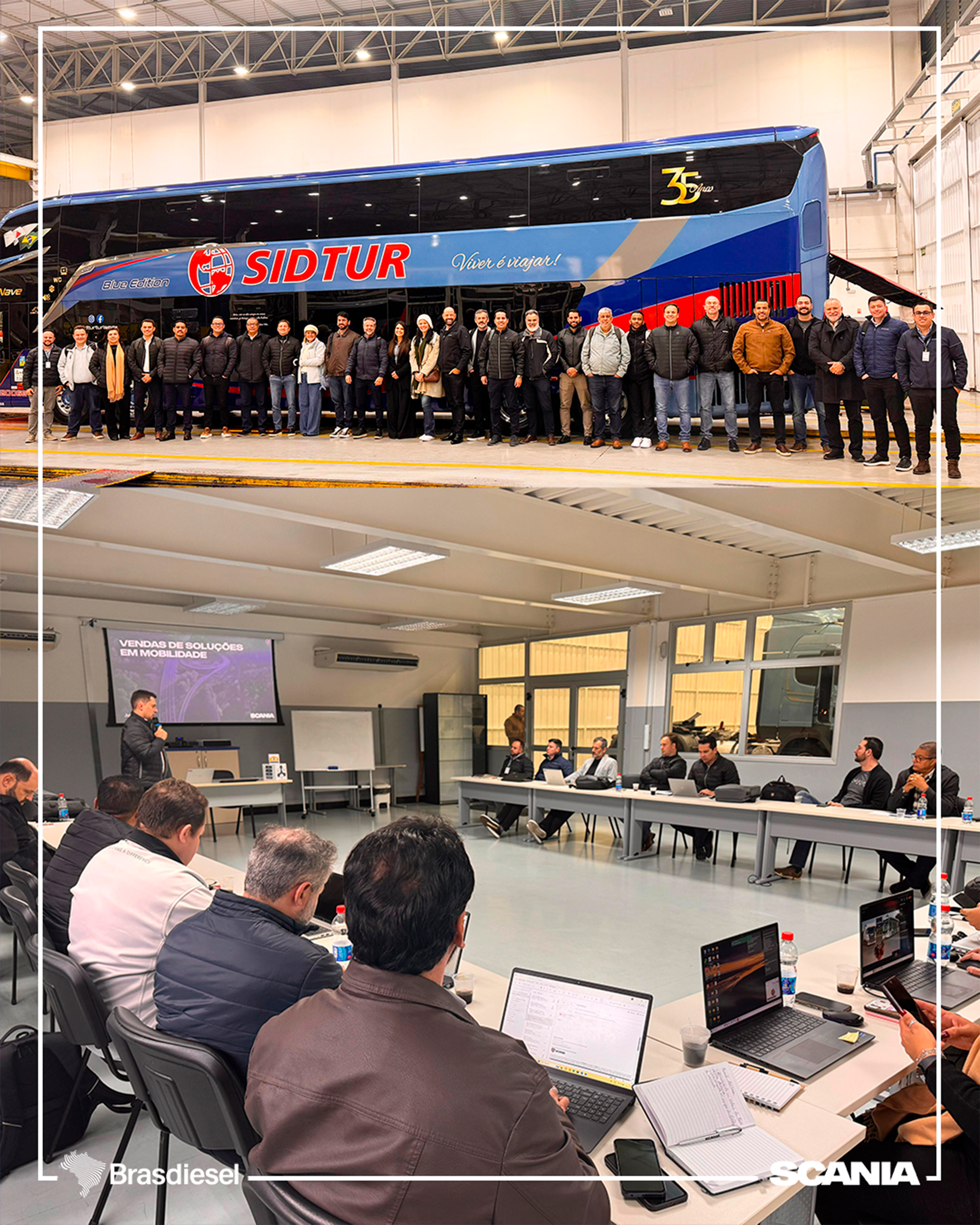 BRASDIESEL RECEBE VISITA DA COMISSÃO DE MOBILIDADE DA ASSOBRASC