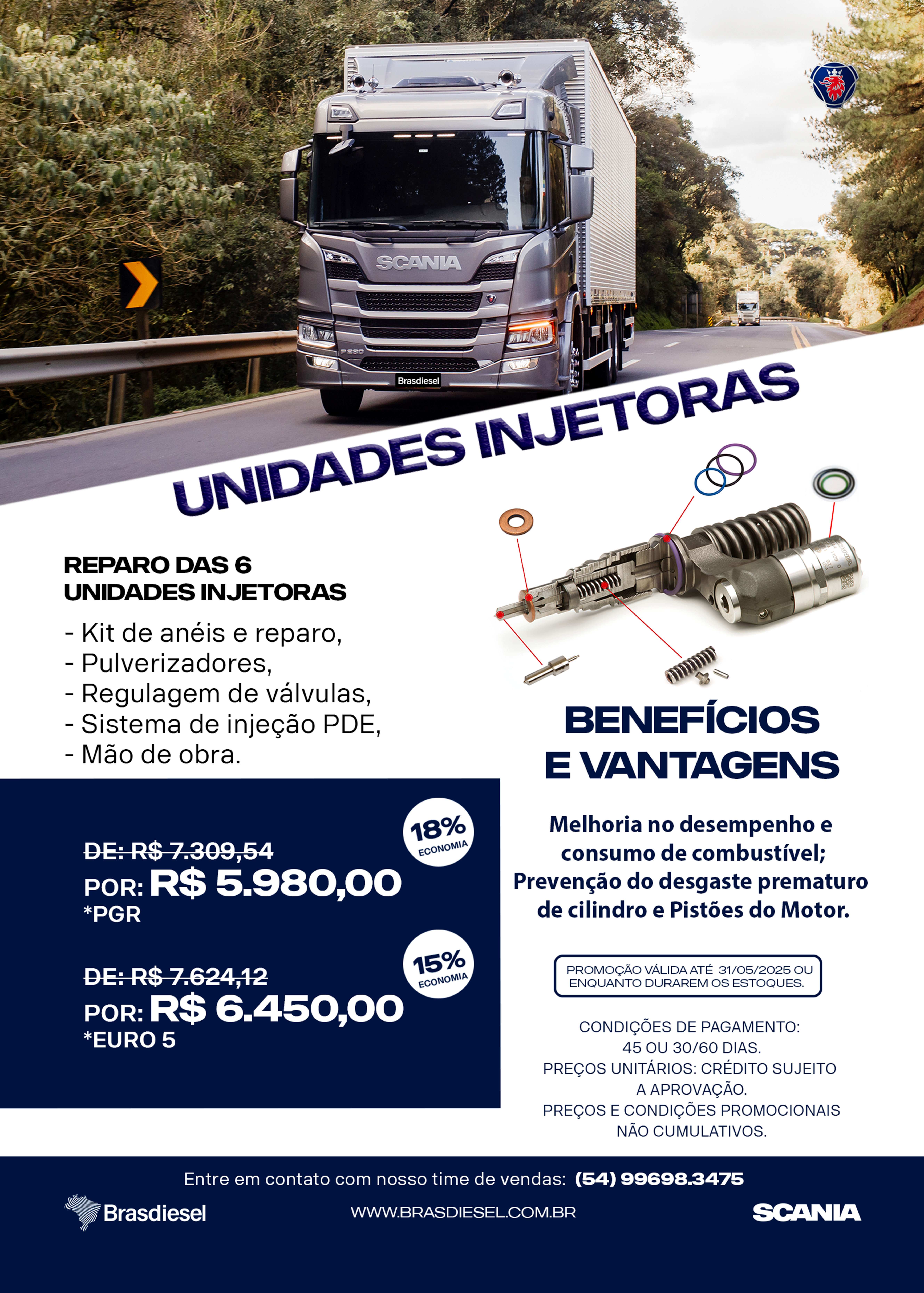 PROMOÇÃO UNIDADES INJETORAS                                                                    