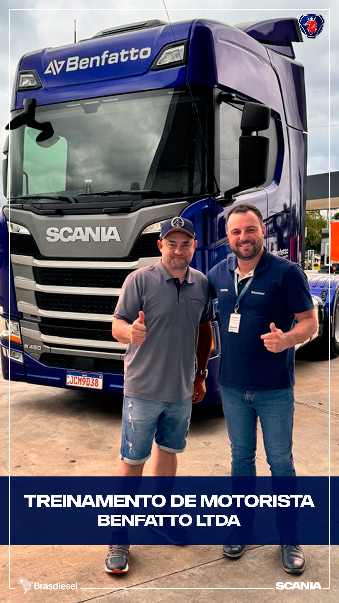 TREINAMENTO DE MOTORISTA - BENFATTO LTDA