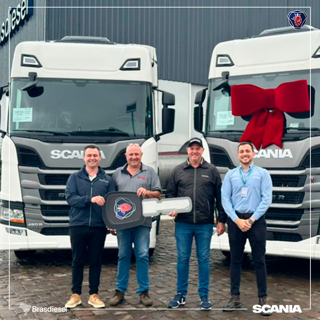 ENTREGA DE VEÍCULOS - MARIANA TRANSPORTE RODOVIÁRIO DE CARGAS LTDA    