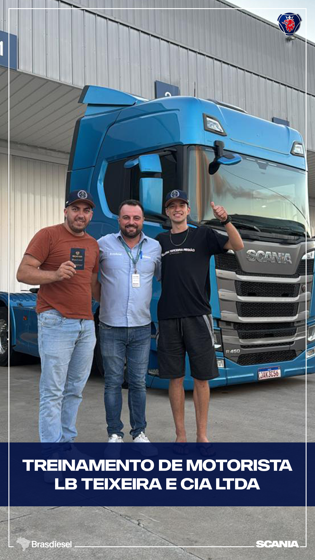 TREINAMENTO DE MOTORISTA - LB TEIXEIRA E CIA LTDA