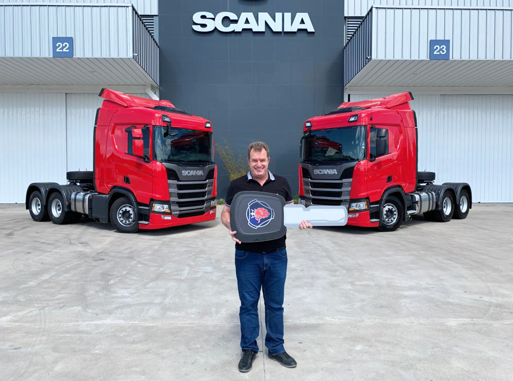 ENTREGA DE VEÍCULOS - ZANIN TRANSPORTES E LOGÍSTICA 