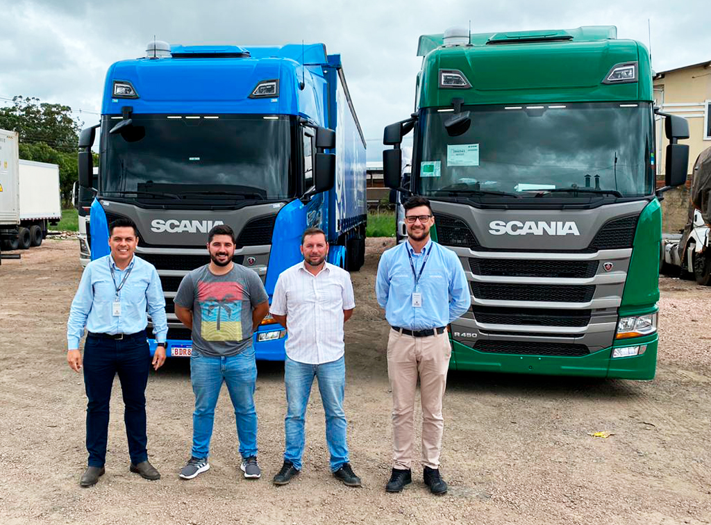 SUCESSO GARANTIDO! Comércio e Transportes de Combustíveis G. W. comprova o rendimento  da Nova Geração Scania.