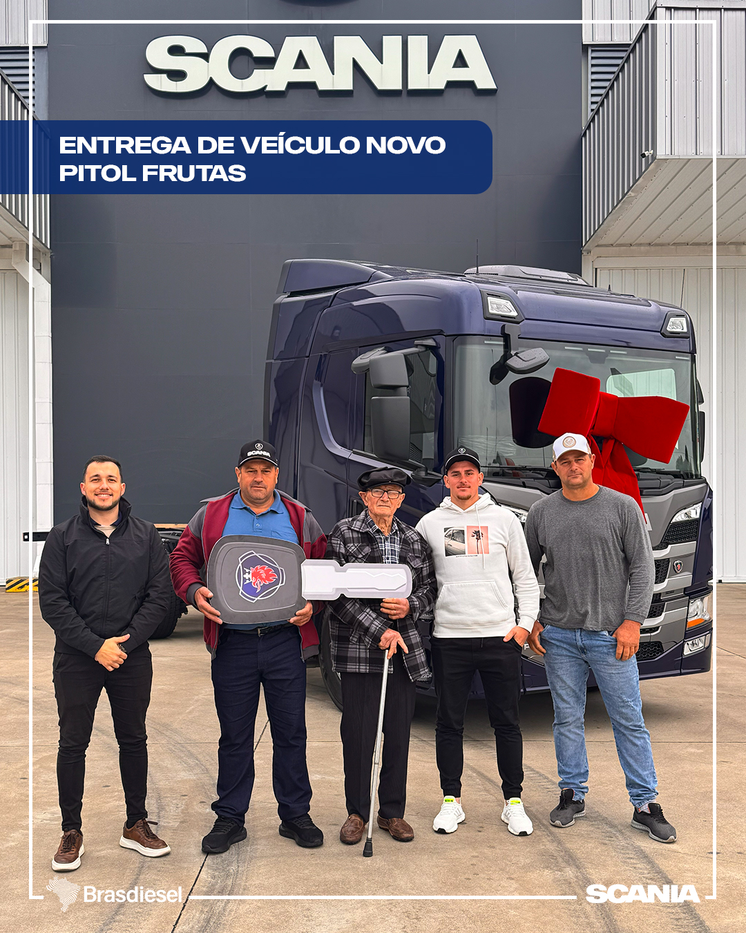 ENTREGA DE VEÍCULO - PITOL FRUTAS