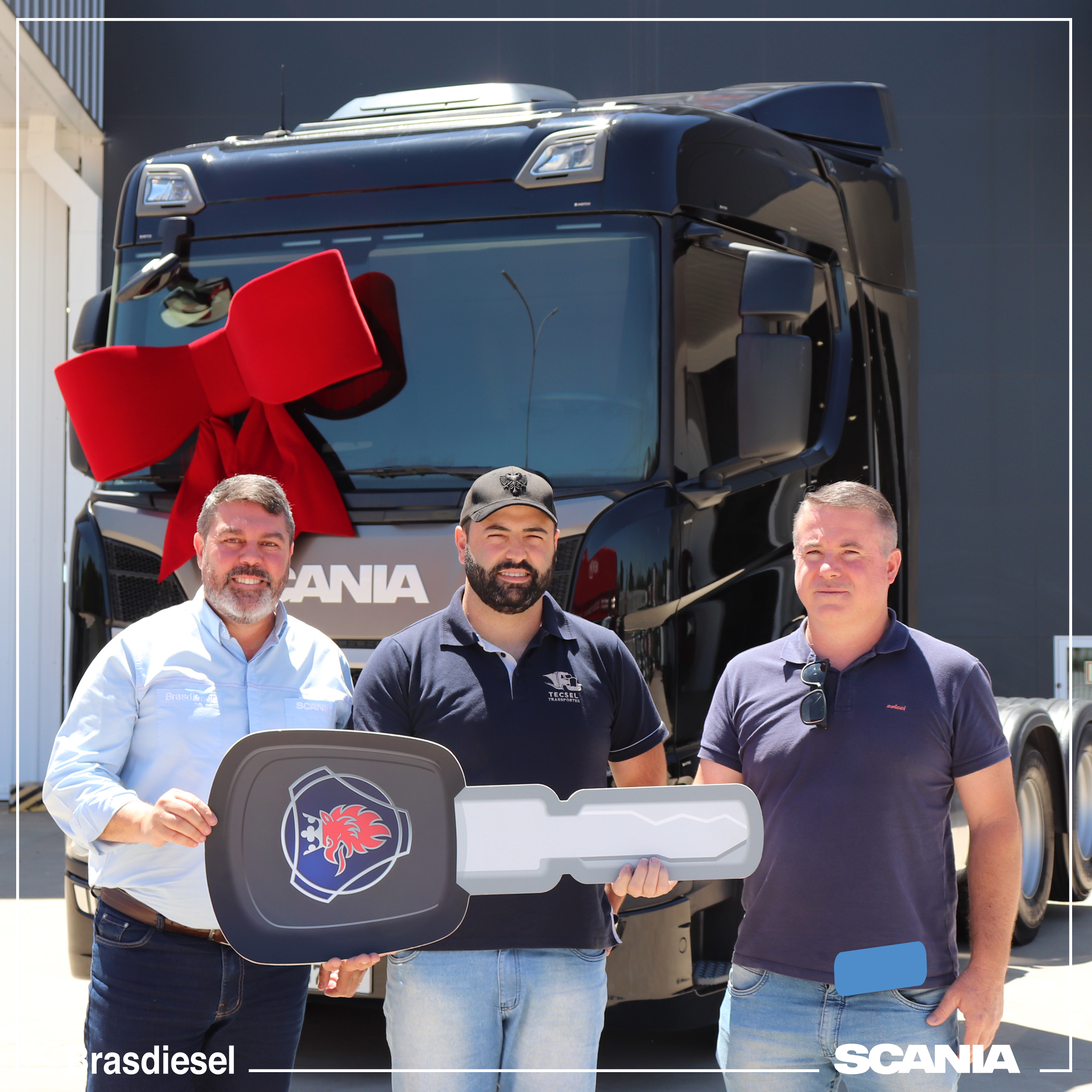 ENTREGA DE VEÍCULO - TEC SEL TRANSPORTES LTDA