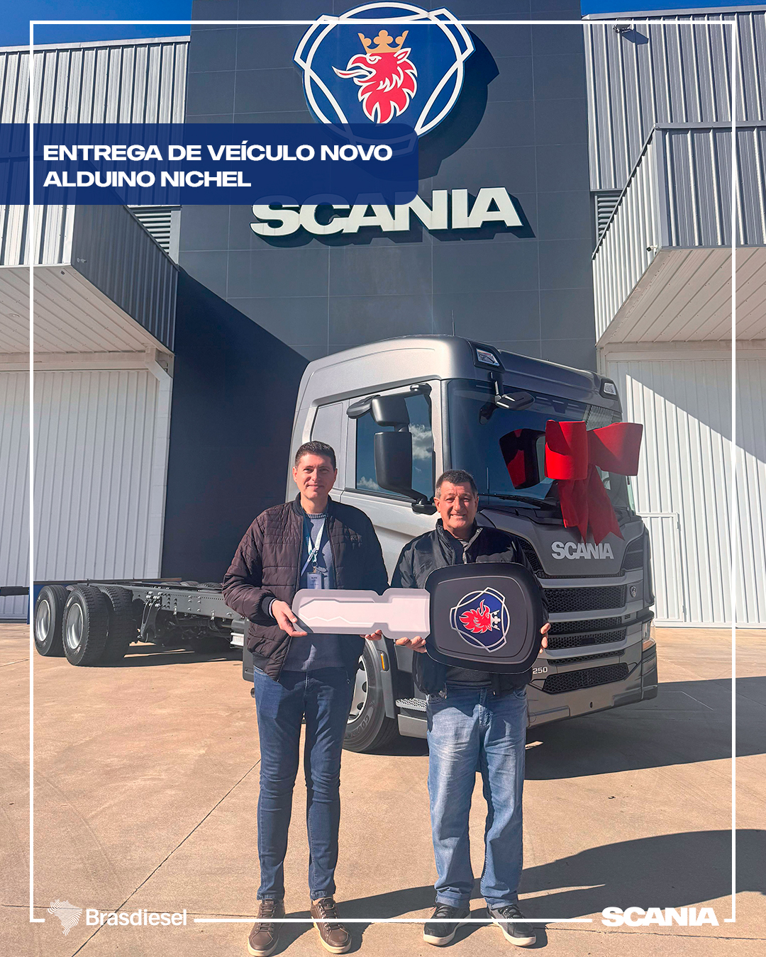 entrega de veículO novo - ALDUINO NICHEL