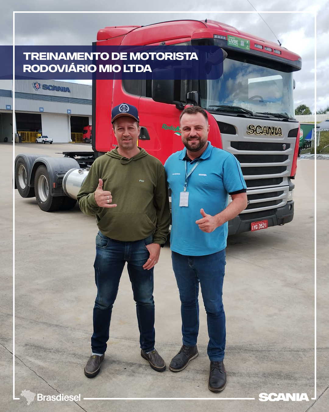 TREINAMENTO DE MOTORISTA - RODOVIÁRIO MIO LTDA