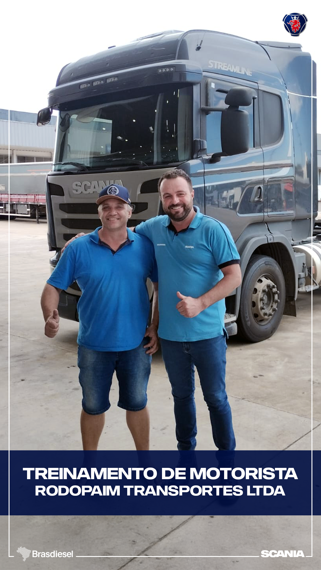 TREINAMENTO DE MOTORISTA - RODOPAIM TRANSPORTE LTDA
