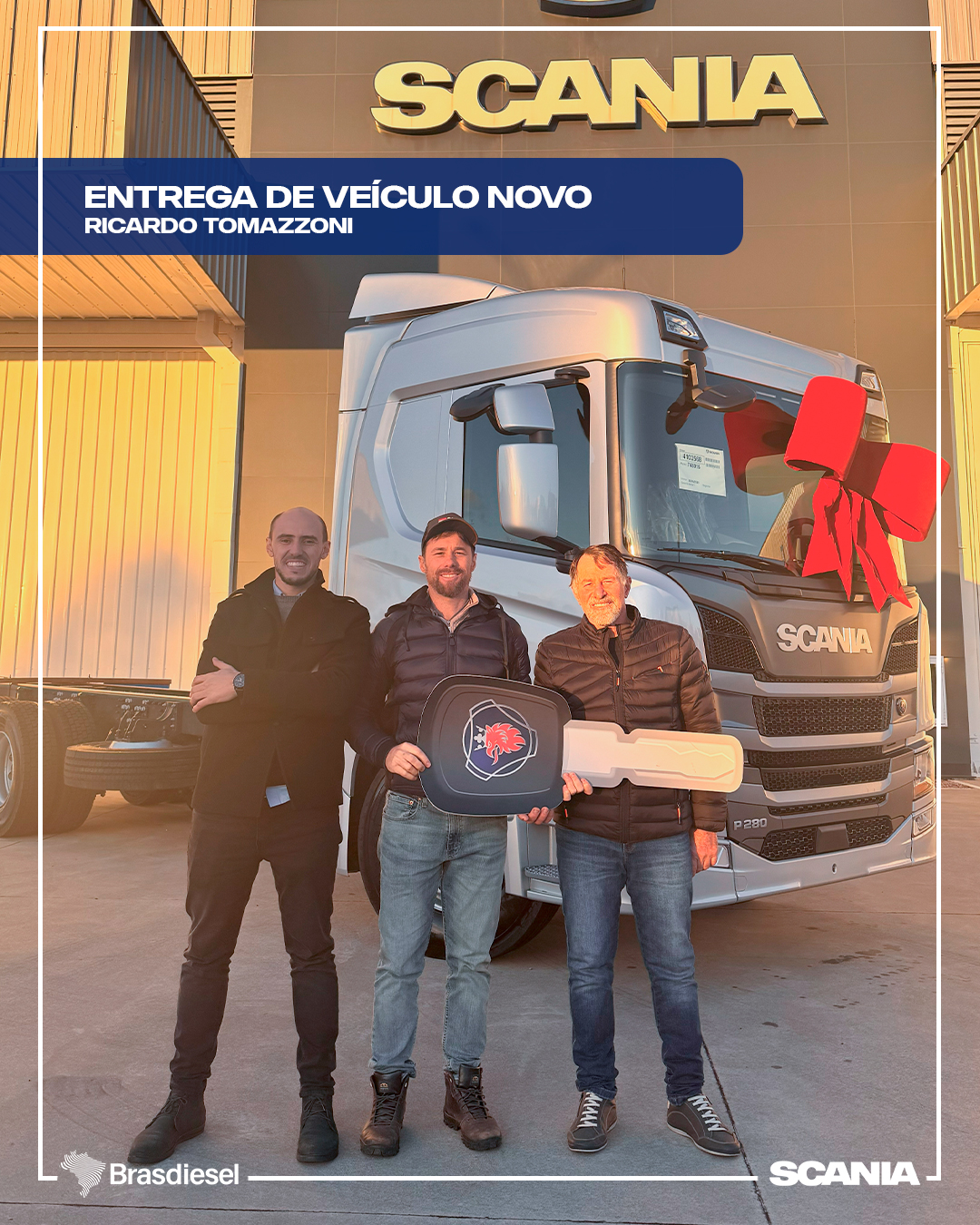 entrega de veículo - Ricardo Tomazzoni