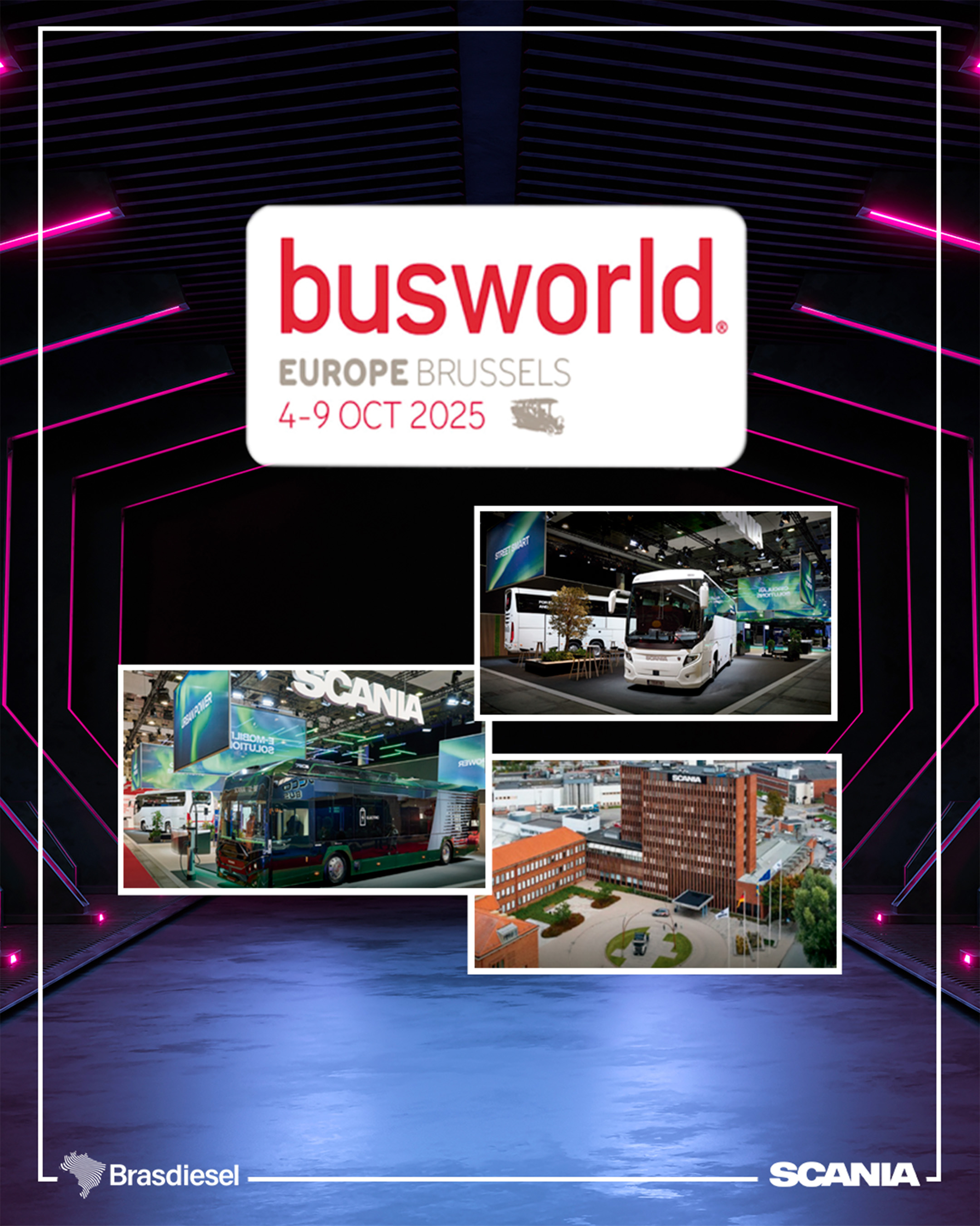 Cliente da Brasdiesel de Lajeado é premiado com viagem internacional na promoção BusWorld 2025 do Consórcio Scania