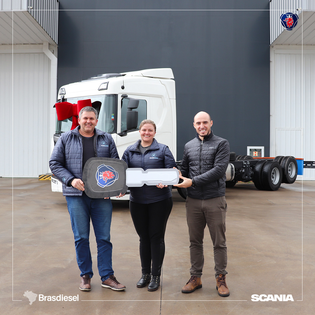 ENTREGA DE VEÍCULO - SENIO TRANSPORTE DE CARGAS RODOVIÁRIAS LTDA