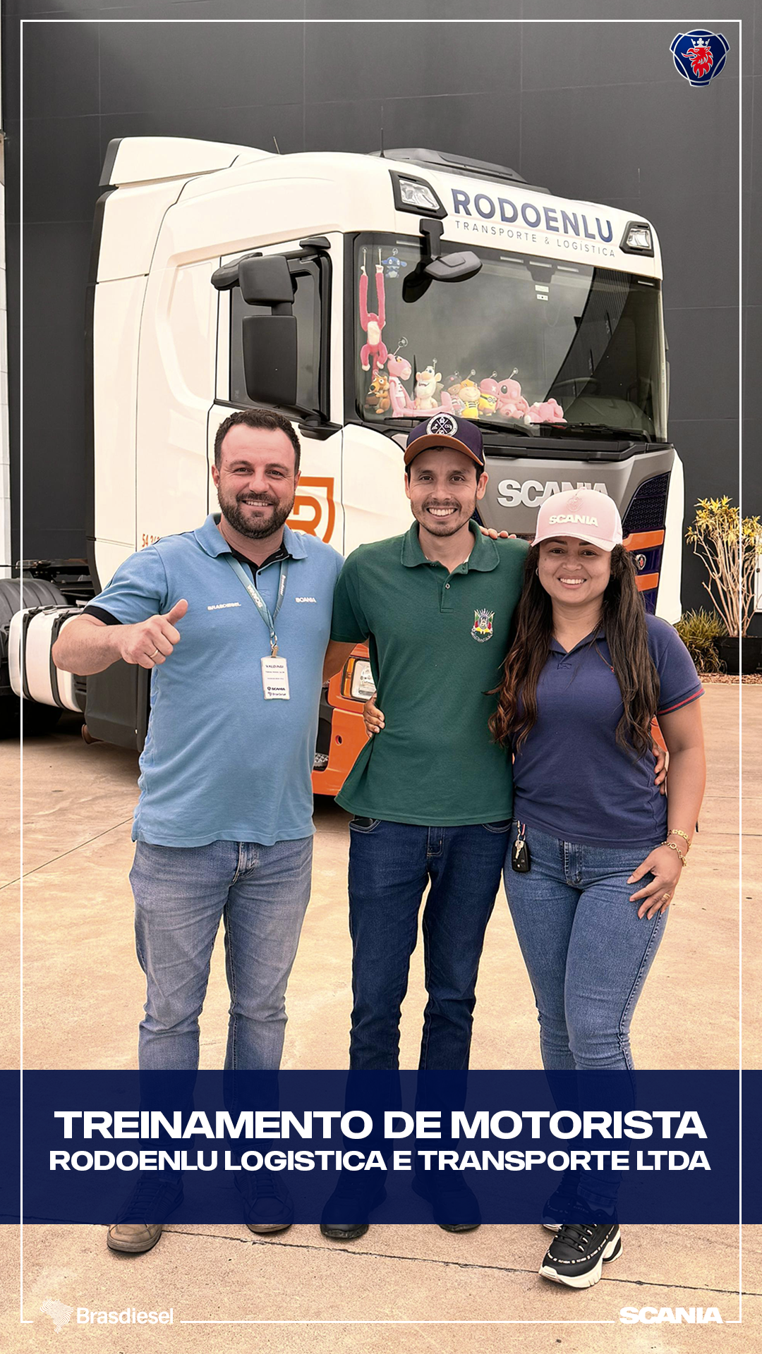TREINAMENTO DE MOTORISTA - RODOENLU LOGISTICA E TRANSPORTE LTDA