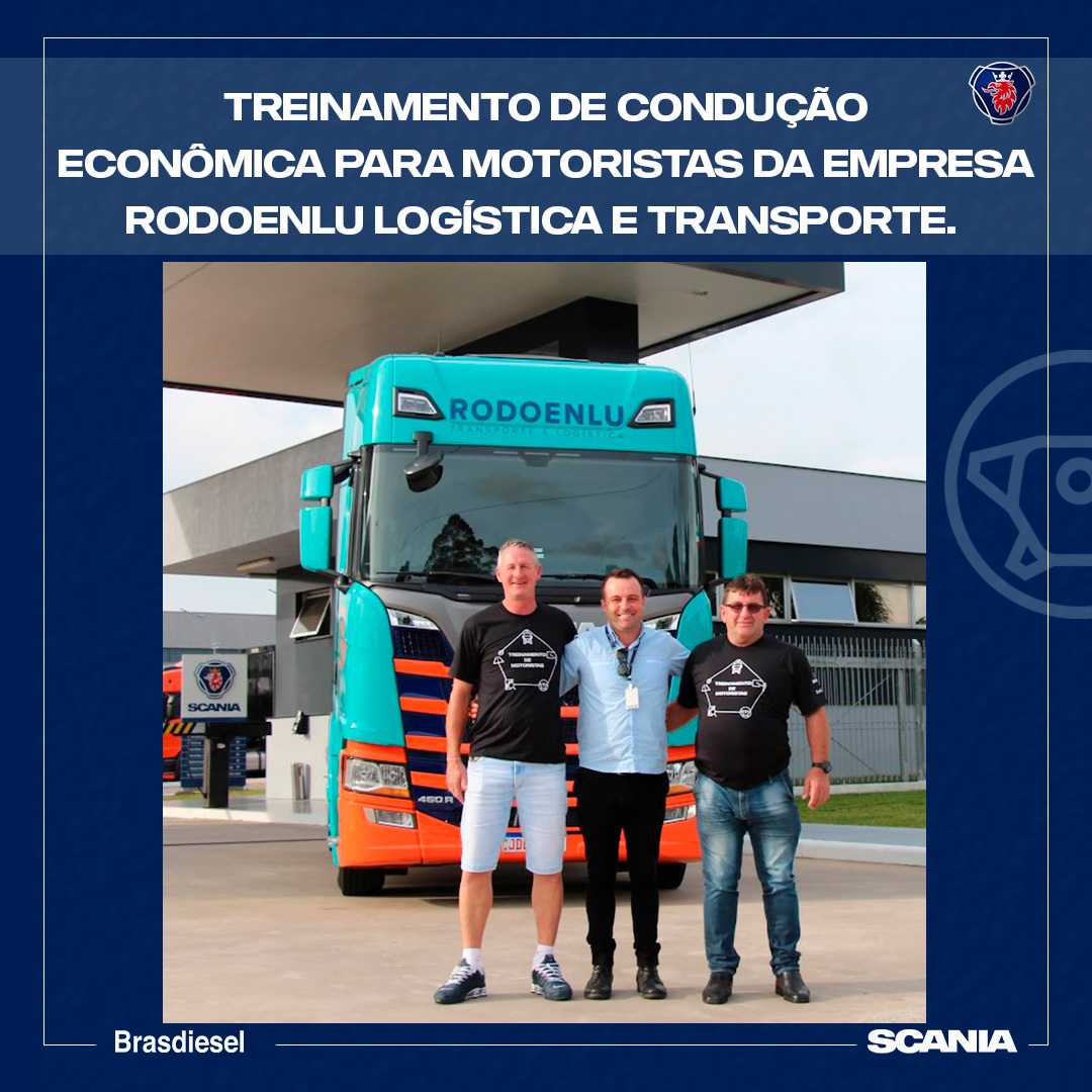 TREINAMENTO DE MOTORISTA - RODOENLU LOGÍSTICA E TRANSPORTE 