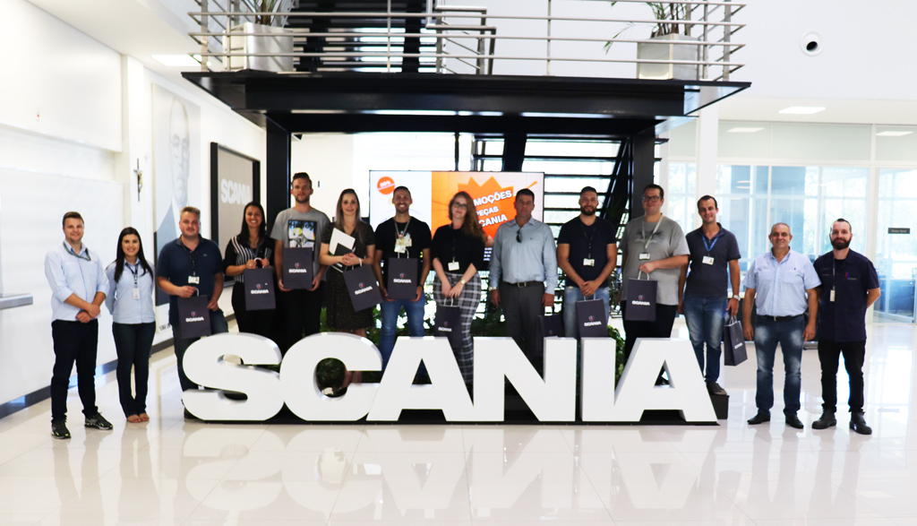 Brasdiesel recebe visita dos integrantes do Instituto de Tecnologia - Senai Mecatrônica