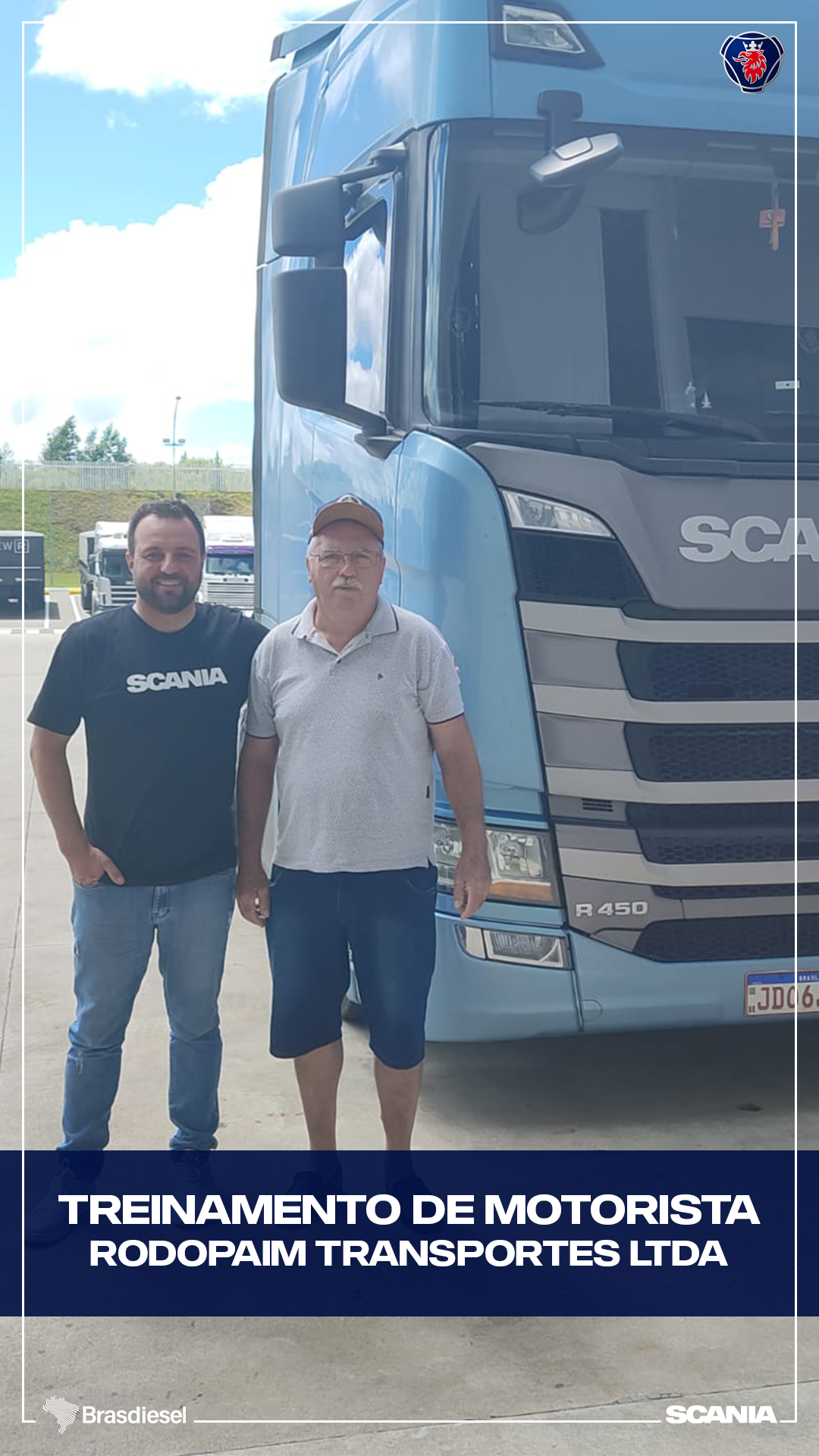 TREINAMENTO DE MOTORISTA - RODOPAIM TRANSPORTE LTDA