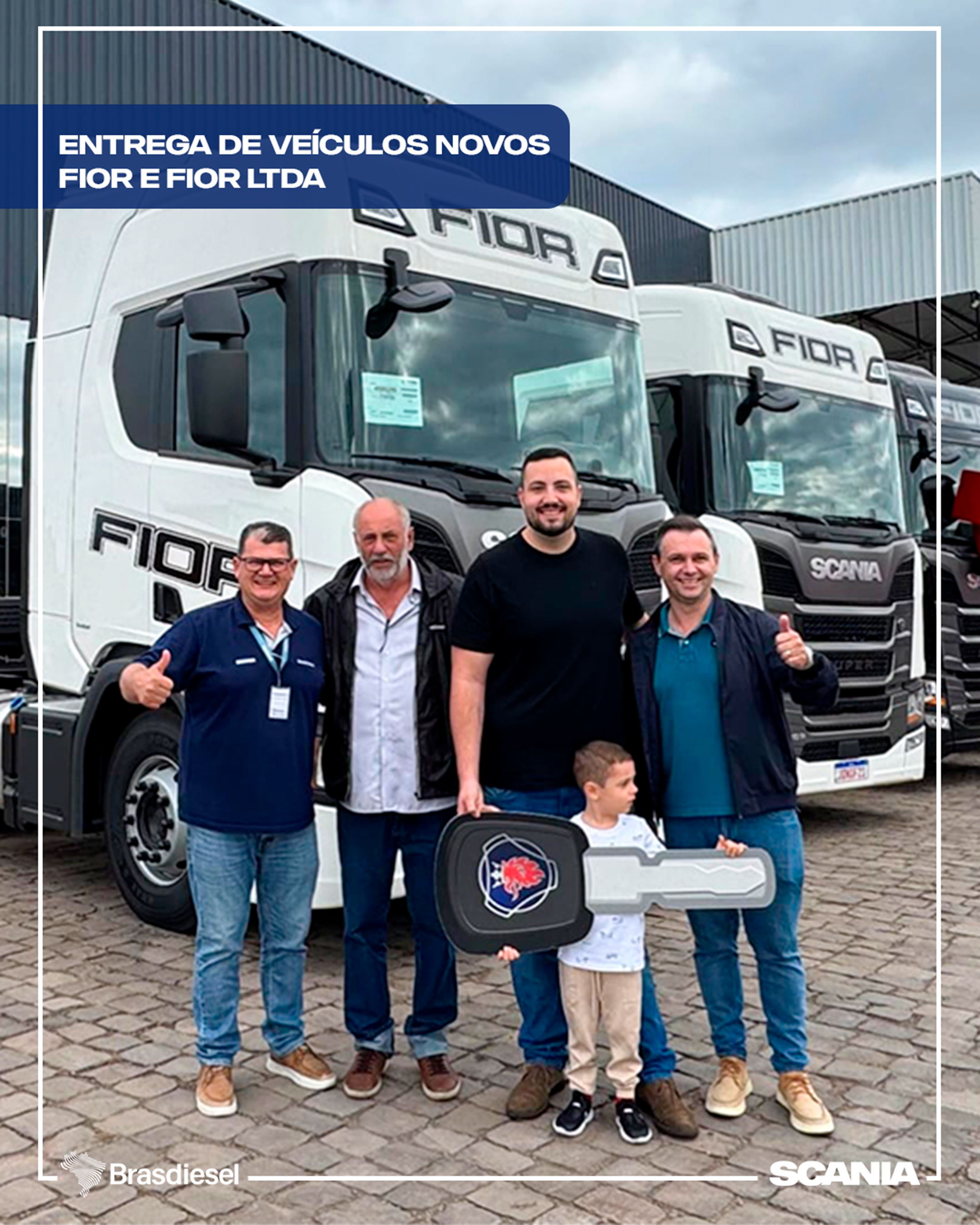ENTREGA DE VEÍCULOS - FIOR E FIOR LTDA