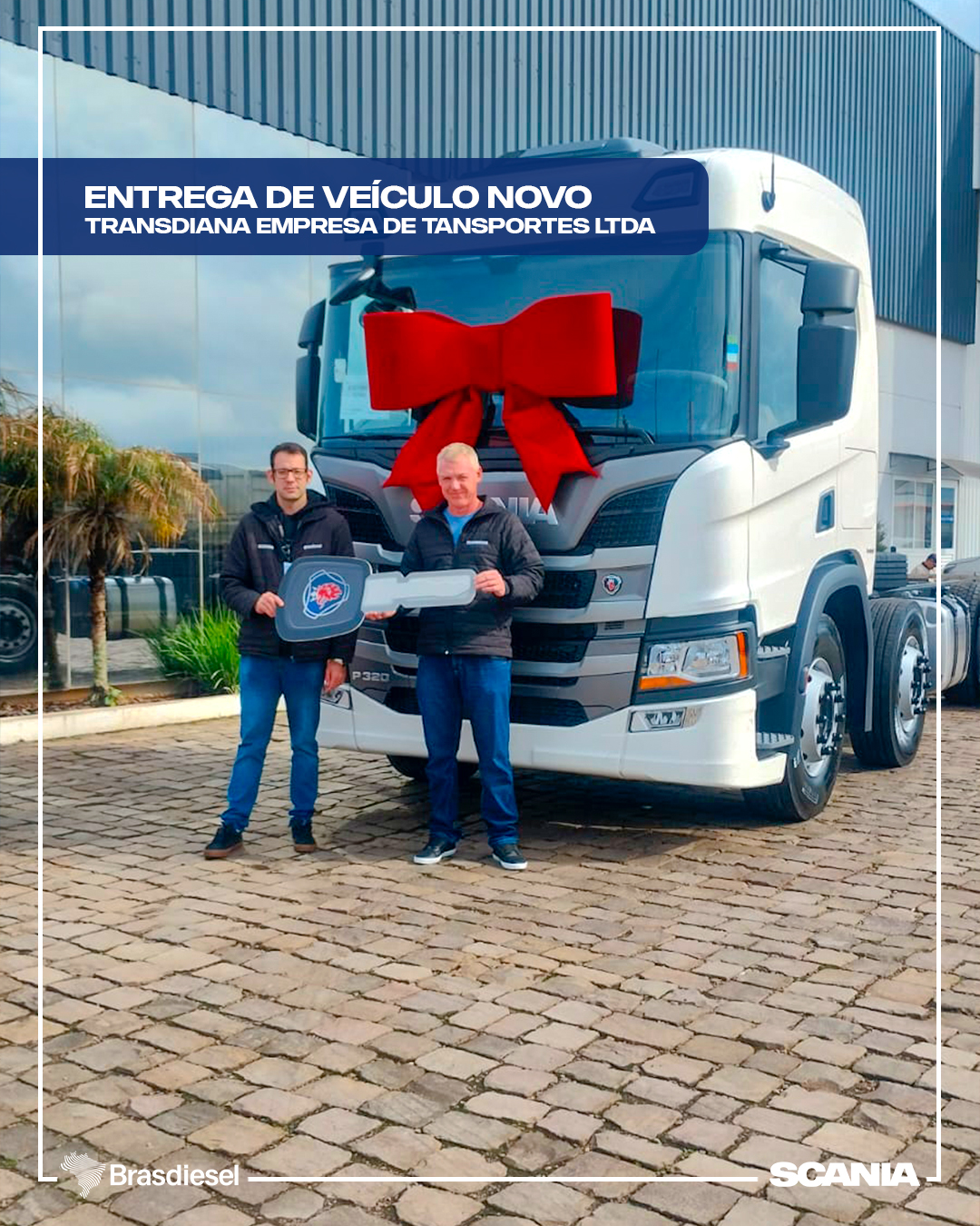 entrega de veículos - Transdiana Empresa de Tansportes LTDA