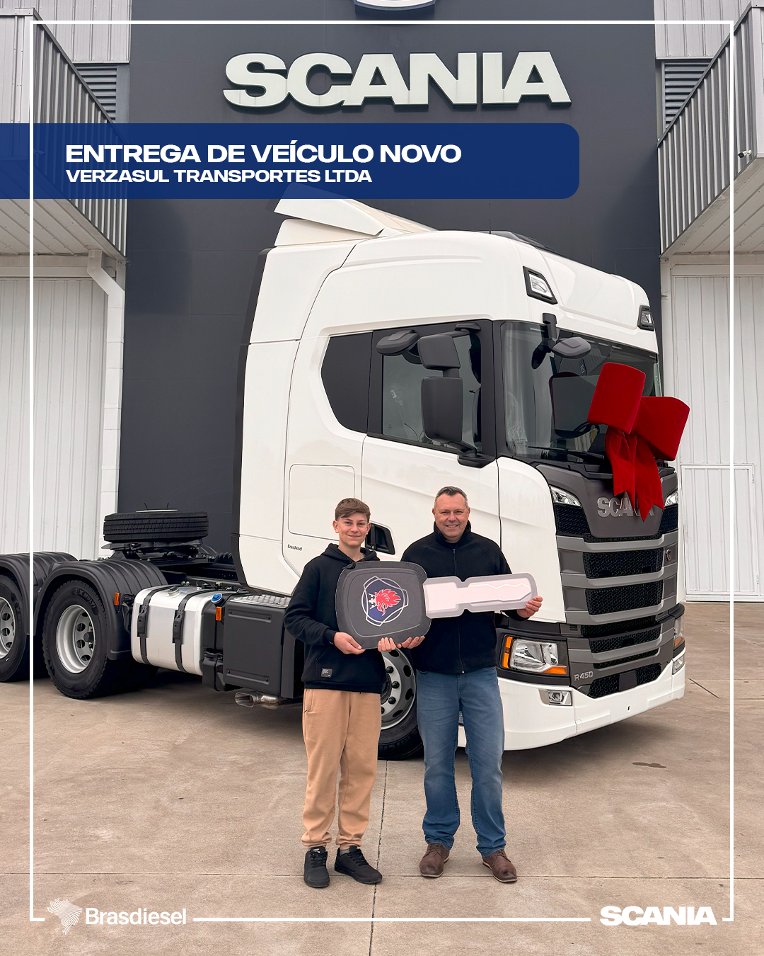 entrega - VERZASUL TRANSPORTES LTDA