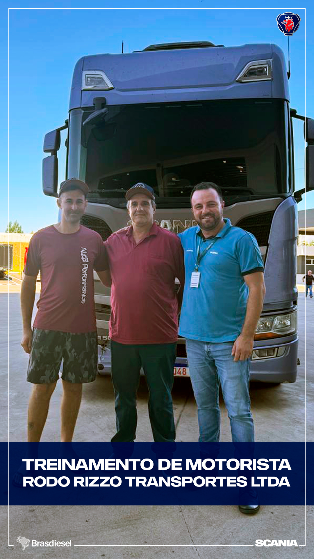 TREINAMENTO DE MOTORISTA - RODO RIZZO TRANSPORTES LTDA