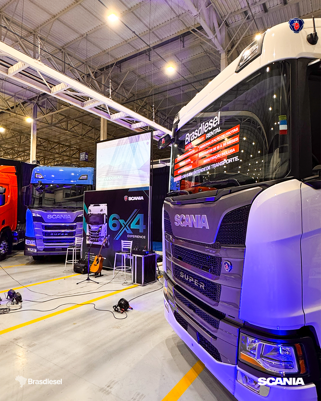 Brasdiesel promove mais uma edição do Scania 6x4 Experience Brasdiesel promove mais uma edição do Scania 6x4 Experience