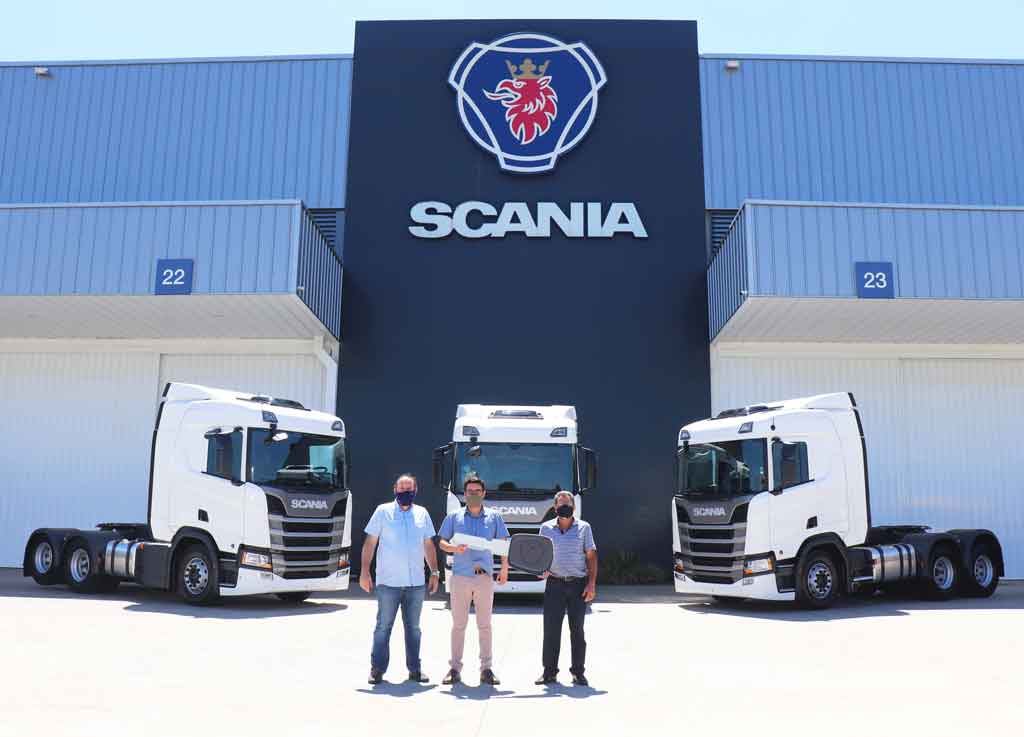 ENTREGA DE VEÍCULOS - TELLES TRANSPORTES LTDA  