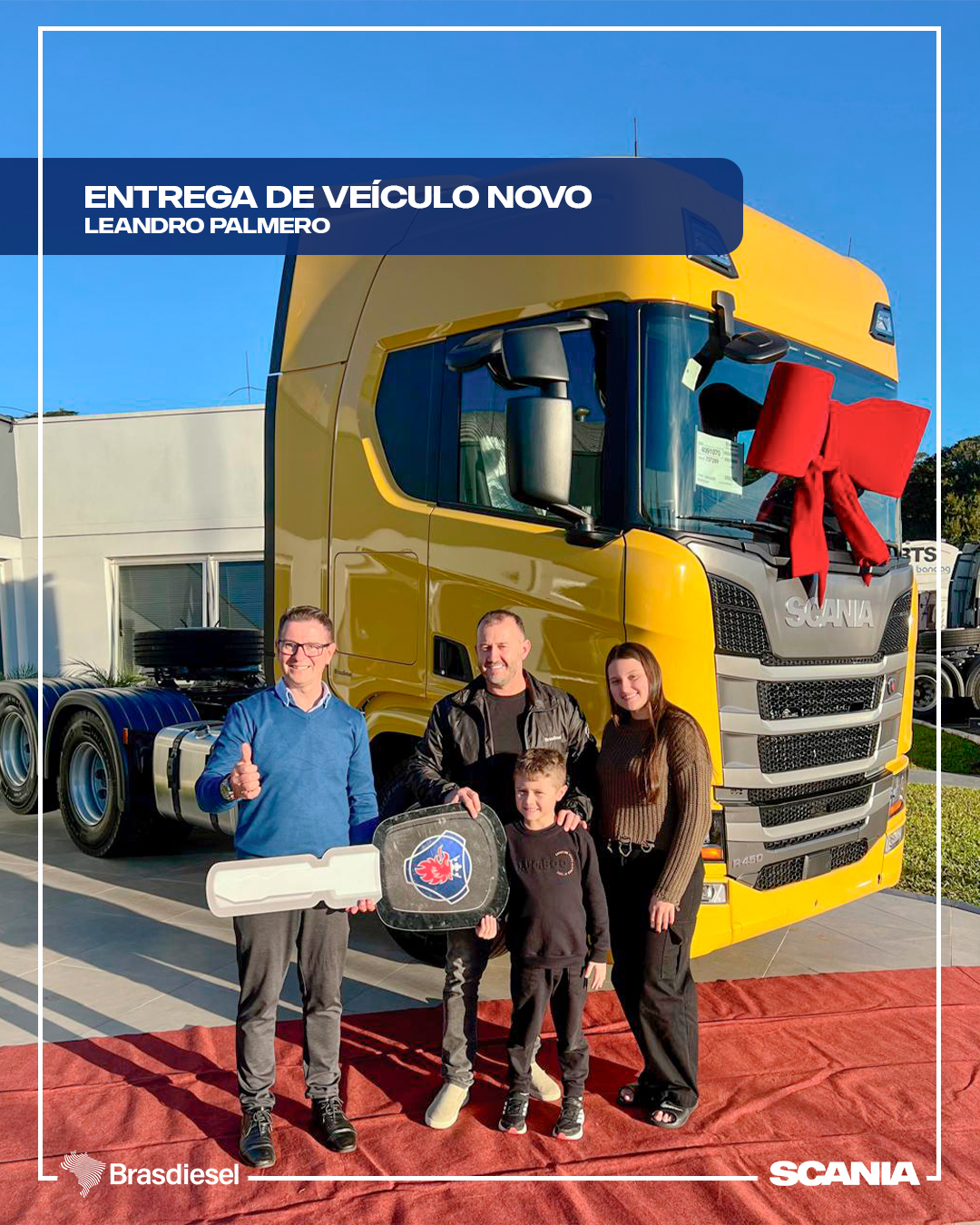 entrega de veículo - Leandro Palmero           
