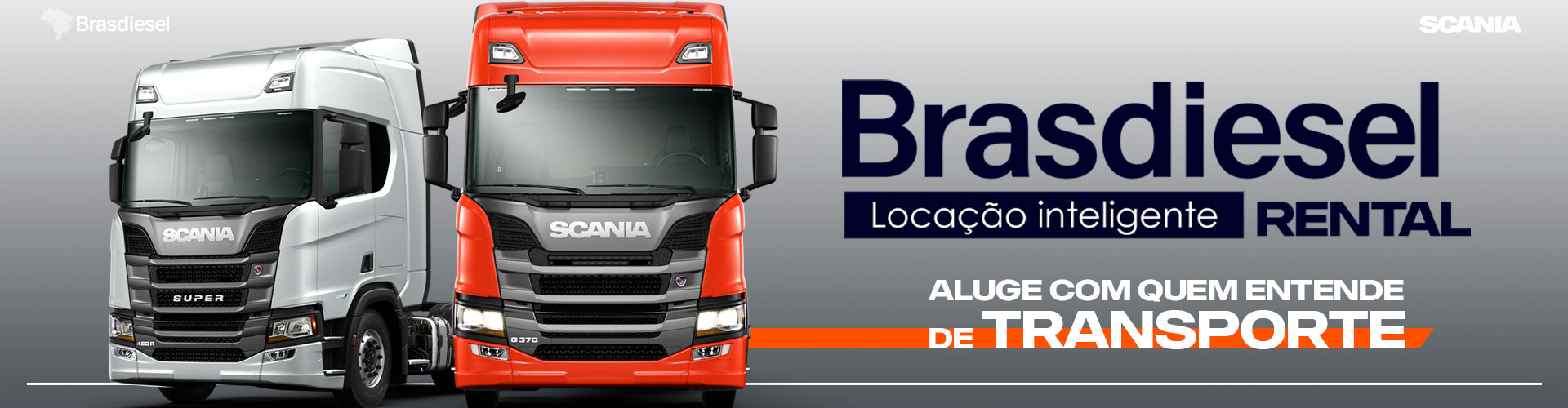 Banner Concessionária SCANIA do Brasil