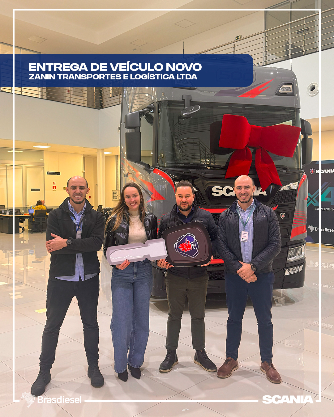 entrega - ZANIN TRANSPORTES E LOGÍSTICA LTDA